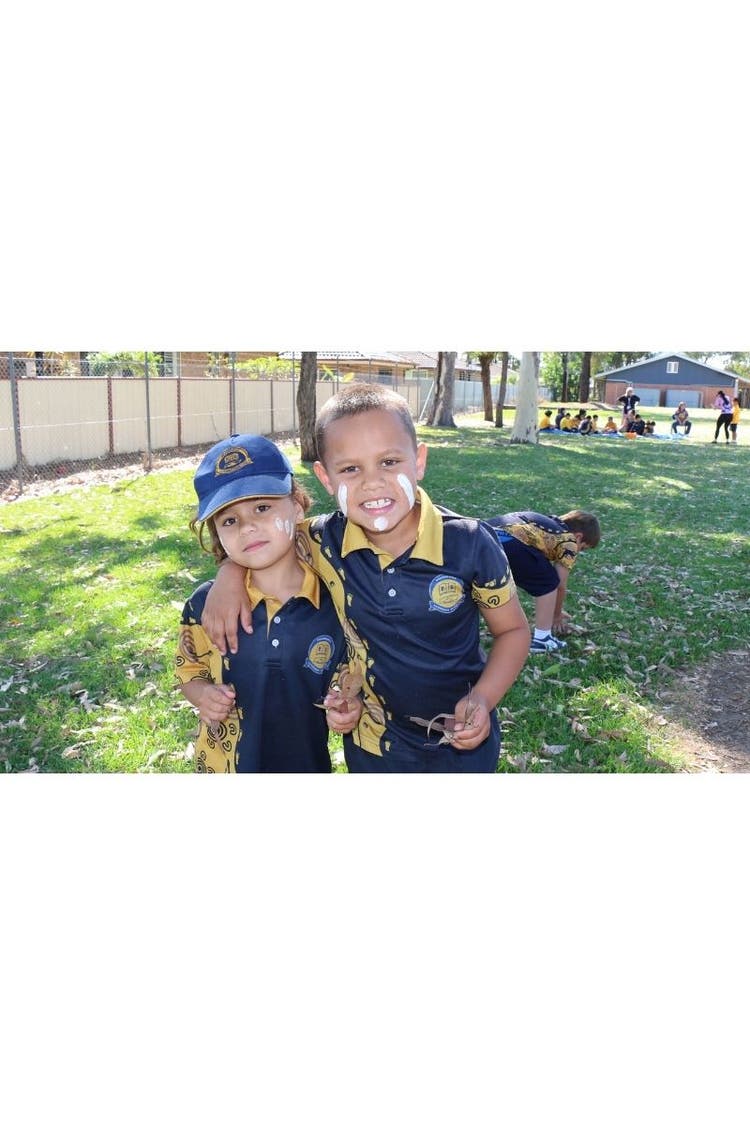 Students celebrating NAIDOC.