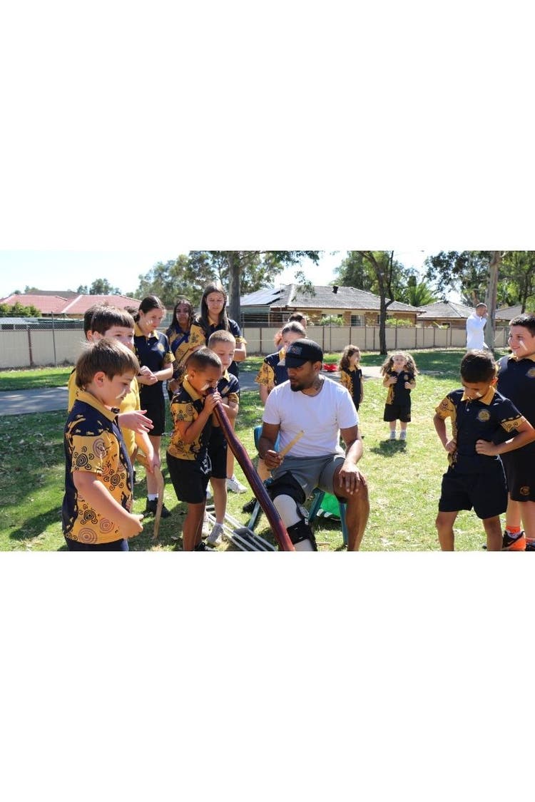Smoking ceremony in NAIDOC week.
